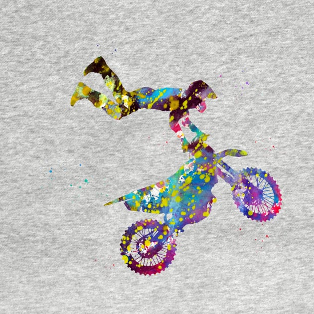 Motocross Dirt Bike by erzebeth